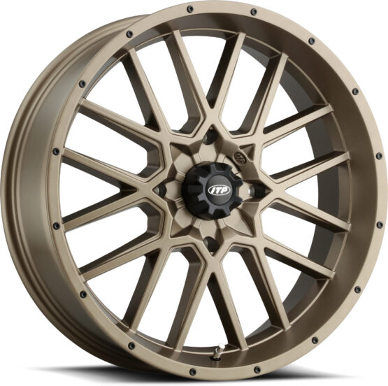 ITP Hurricane 15x7 Alloy Wheel 5+2 4/137 Bronze - Image 2
