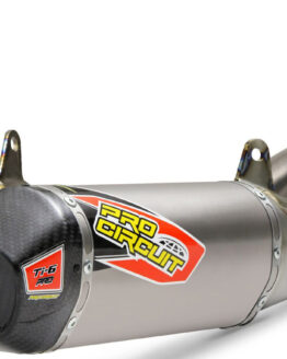 TI-6 Pro Titanium Dual Full Exhaust Carbon Tip
