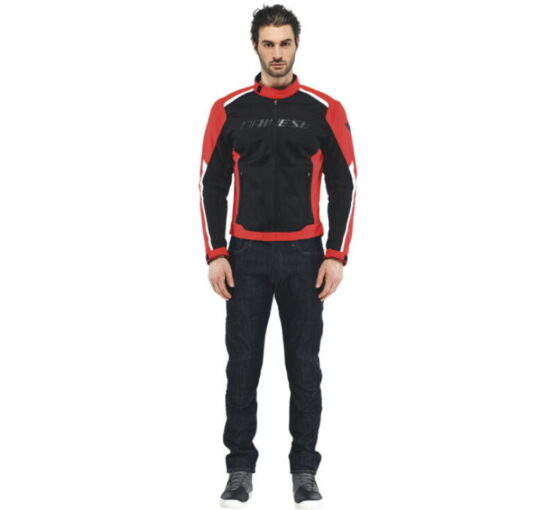 Dainese Hydraflux 2 Air D-Dry Jacket Black Lava Red Size 62 - Image 9