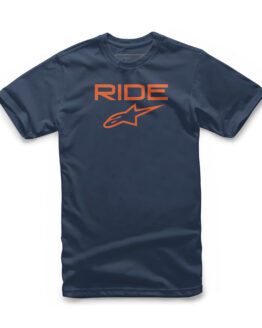 Alpinestars Ride 2.0 Tee Navy/Orange X-Large