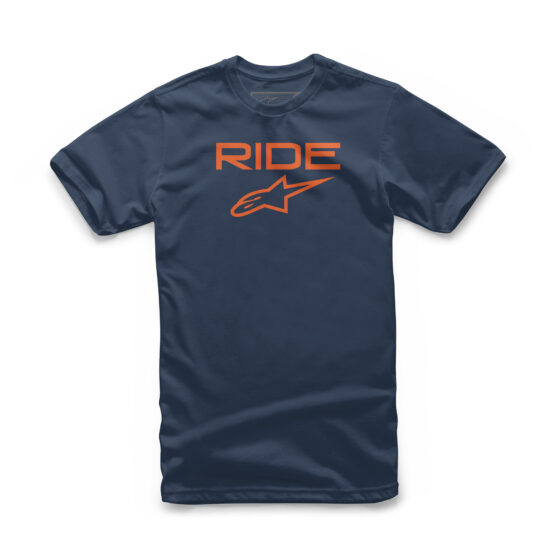 Alpinestars Ride 2.0 Tee Navy/Orange X-Large