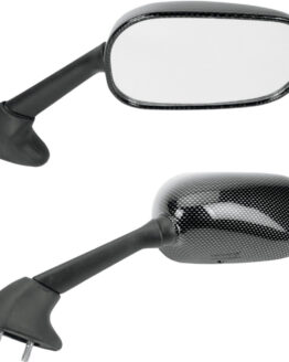 Left & Right Carbon Look Mirrors