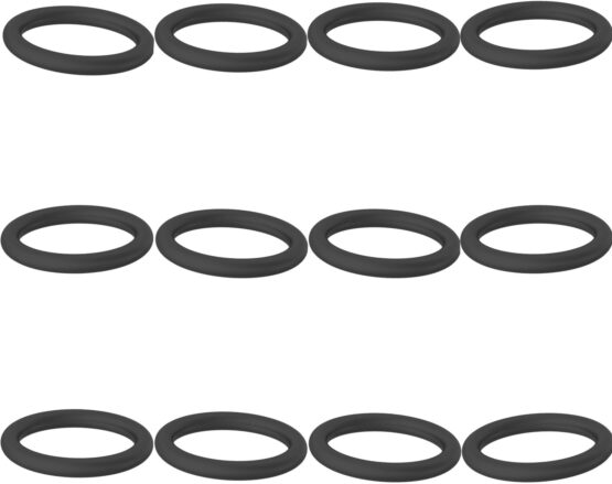12 Pack Drain Plug O-Ring - #013 (7/16id 9/16od) Mil. Spec. Fluorocarbon Rubber