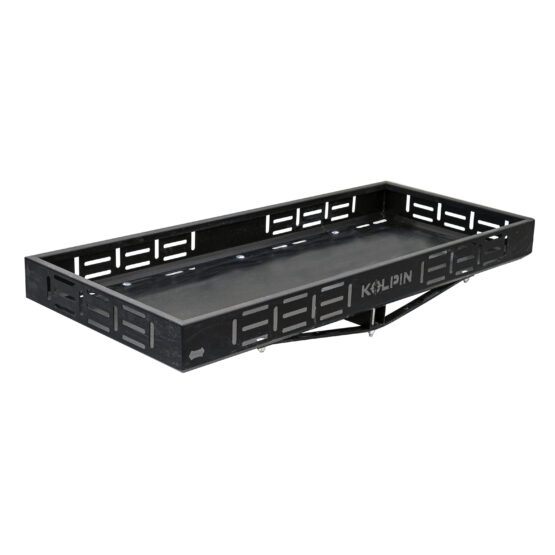 Kolpin 2 Inch Receiver Hitch Cargo Carrier Steel Basket ATV/UTV