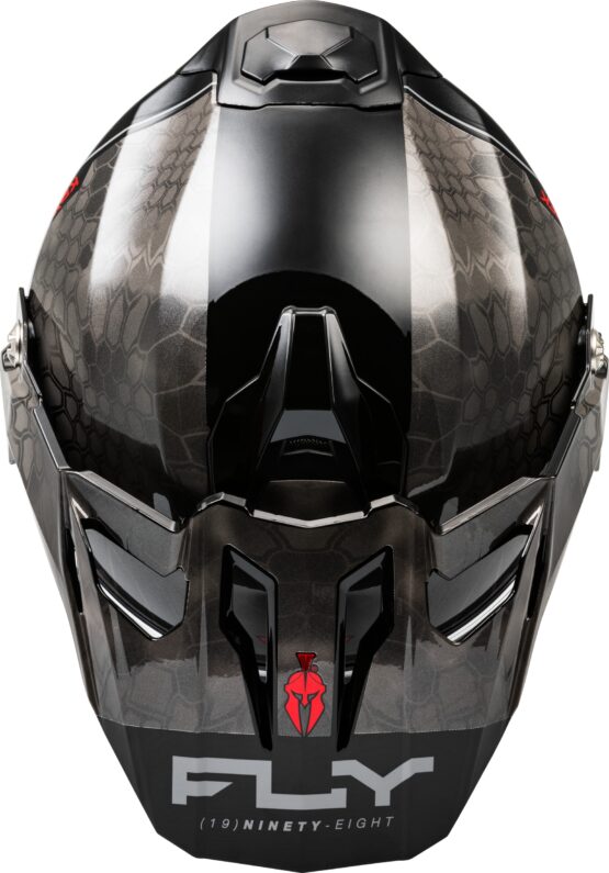 Fly Racing Trekker CW Conceal Helmet Electric Shield XL Black/Grey/White - Image 4