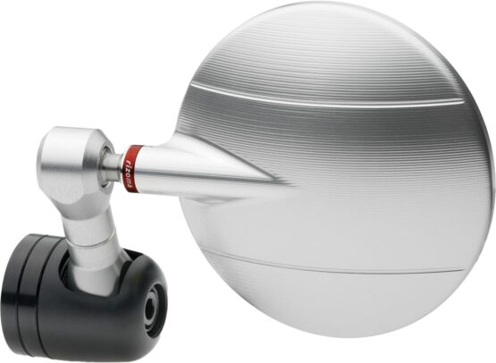 Rizoma Spy-R 80mm Silver Bar End Mirror Each