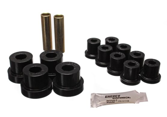 Energy Suspension Leaf Spring Bushing Set - Black Fits Jeep