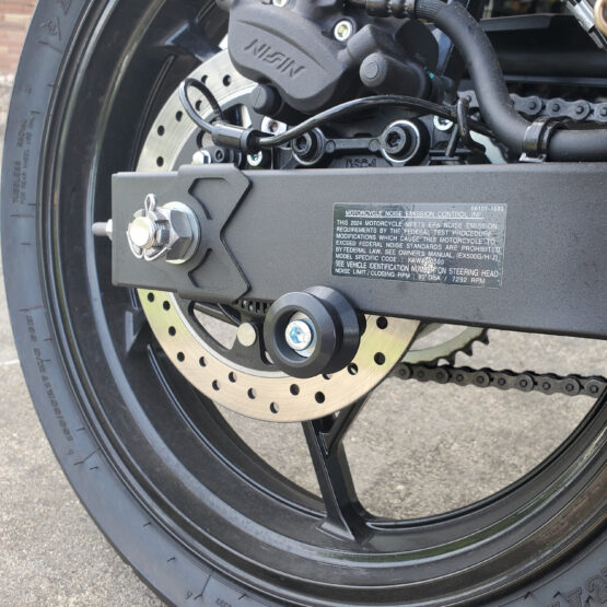 Shogun Complete No Cut Frame Slider Kit Black For Kawasaki Ninja 500 2024 - Image 6