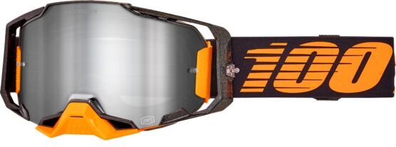 100 Percent Armega Hiper Goggle Acosta Mirror Silver Lens Offroad