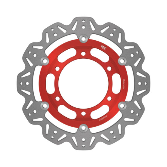 VEE Style Brake Rotor - Red Center