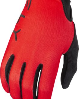 Fly Racing Youth Radium Gloves Red YL