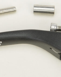 ARC Aluminum Brake Lever Black For Yamaha YZ, WR, Kawasaki KX 2008-2025