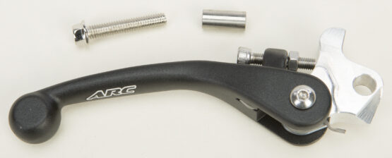 ARC Aluminum Brake Lever Black For Yamaha YZ, WR, Kawasaki KX 2008-2025