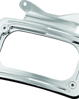 Kuryakyn Curved License Plate Mount Chrome