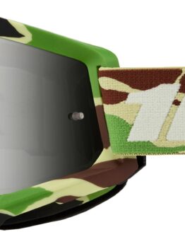100 Percent Strata 2 Sand Goggles War Camo Smoke Lens