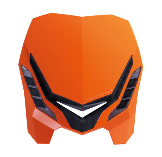 Orange & Black E-Blaze LED MX/Enduro Headlight