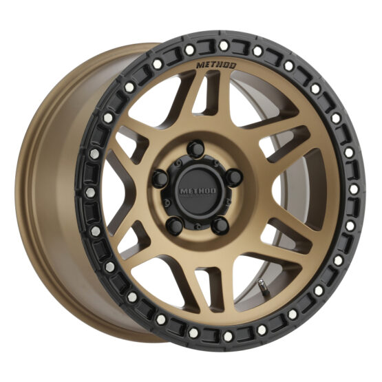 MR312 17x8.5 0mm Offset 5x5.5 108mm CB Bronze/Black Street Loc Wheel - Image 2