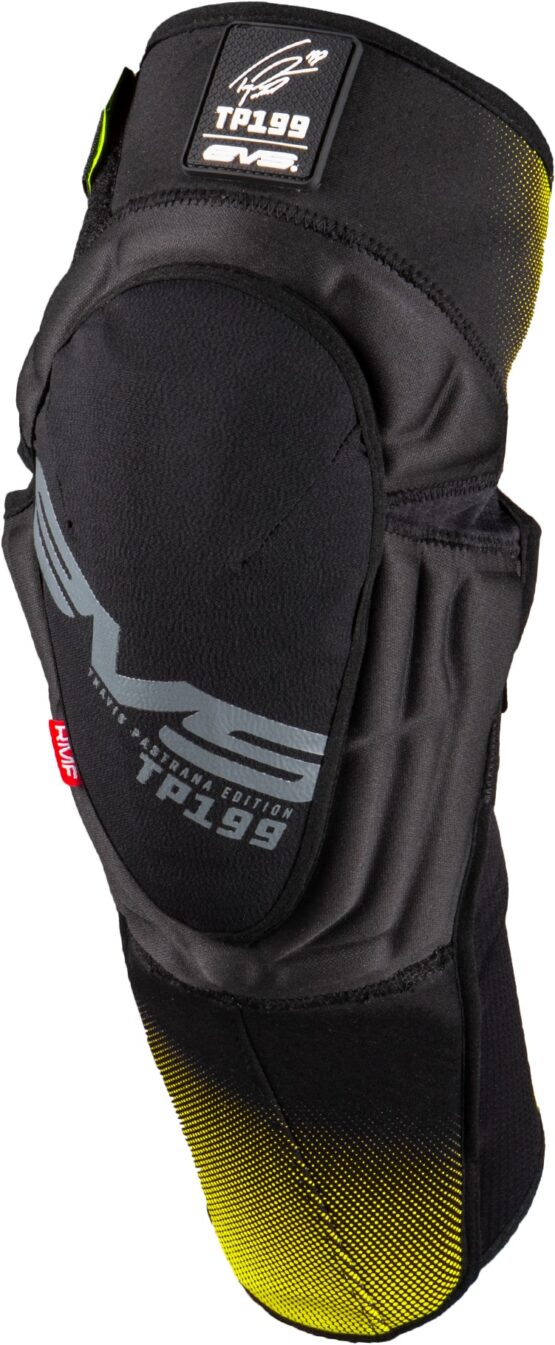 EVS TP199 Knee/Shin Guard Pair Black/Hi Viz 2XL - Image 9