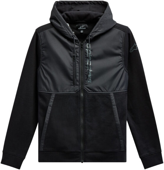 Aligned Hoodie Black/Black Medium by Alpinestars