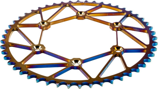 Dirt Tricks Chromoly Rear Sprocket 50T Chrome KTM Husqvarna - Image 2