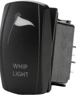 "Whip Light" Illuminated Rocker Switch