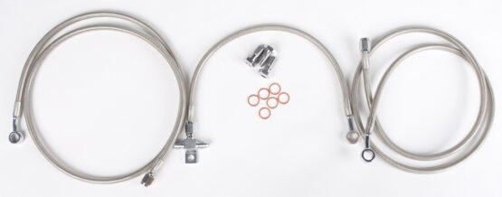Front Brakeline Kit +2" Silver