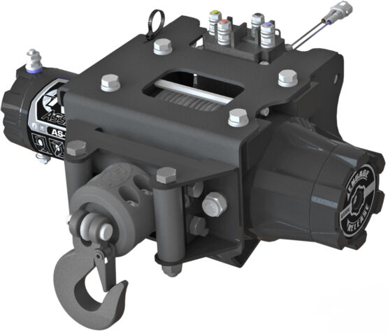 KFI Assault Series 3500lb Winch Kit Synthetic Cable For Polaris ATV - Image 2