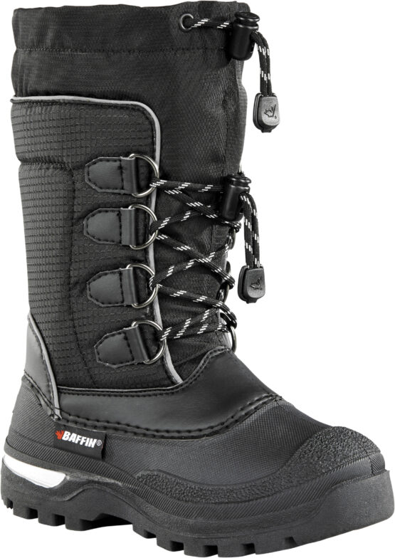 Baffin Junior Pinetree Boots Black Youth Size 08