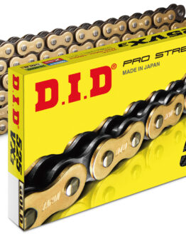 DID 525VX3 150 Link Chain Gold/Black