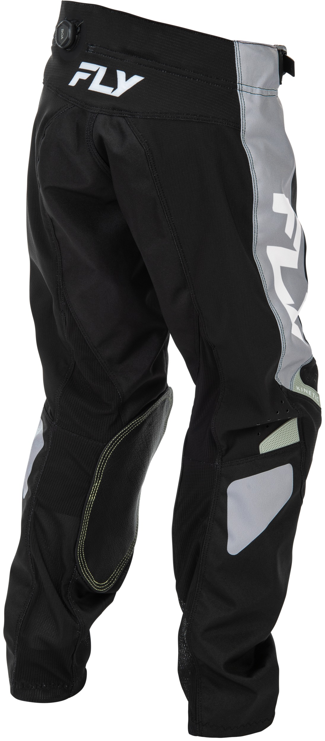 Fly Racing Youth Kinetic Pants Black/Grey Size 24 - Image 4