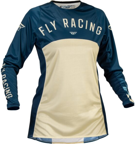 Fly Racing Women's Lite Jersey Navy/Ivory Small