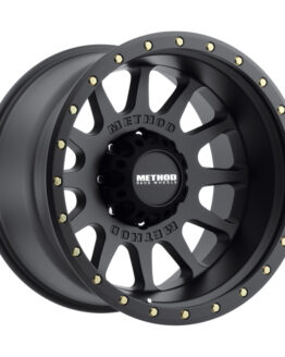 MR605 NV 20x12 -52mm Offset 8x170 124.9mm CB Matte Black Wheel