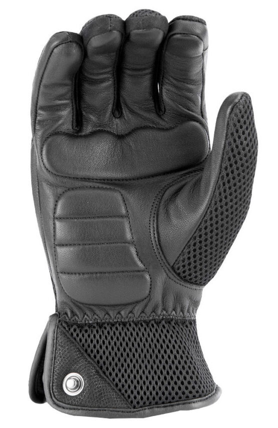 Turbine Mesh Riding Gloves Black Medium - Image 2