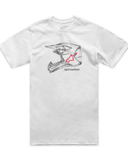 Alpinestars MX Helmet CSF Tee White X-Large