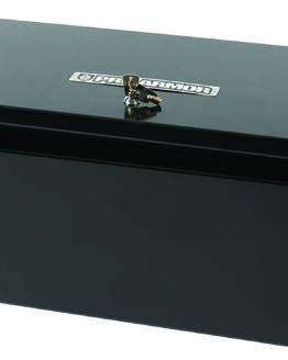 Pro Armor Under Seat Lockable Storage Box Black Aluminum