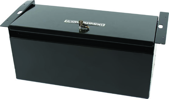 Pro Armor Under Seat Lockable Storage Box Black Aluminum
