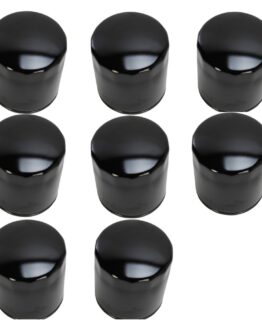 HF174B Oil Filter - Black - 8 Pack