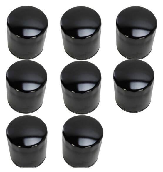 HF174B Oil Filter - Black - 8 Pack