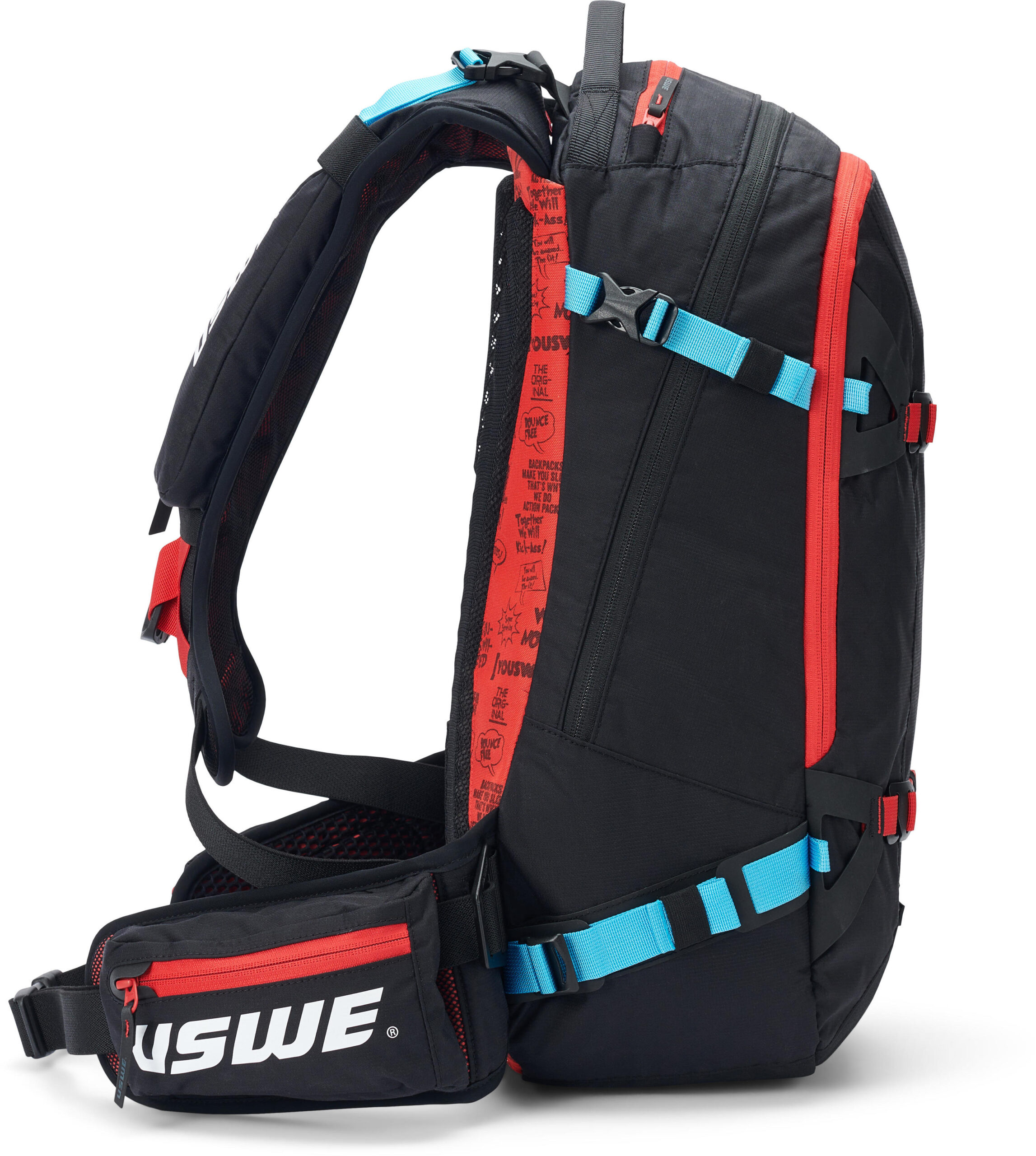 USWE POW Winter Protector Backpack 25L - Carbon Black - Image 8
