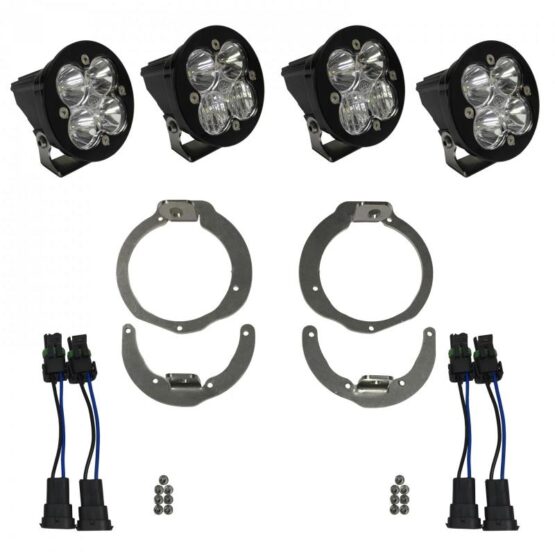 Baja Designs Headlight Kit Black/Clear Cold White Fits 13-16 Maverick/Renegade