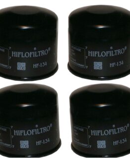 HF134 Oil Filter - Black - 4 Pack