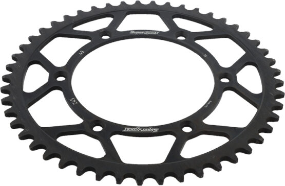 Supersprox Rear Steel Sprocket 49T Black - Image 4