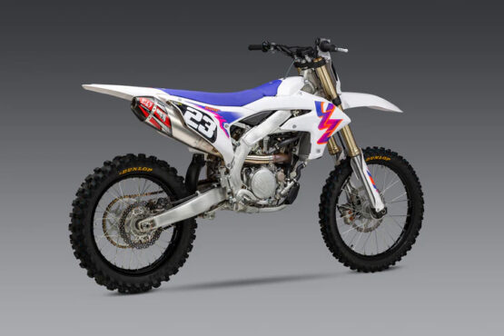 Yoshimura RS-4 Slip-On Exhaust Stainless/Aluminum Yamaha YZ250F 2024 - Image 3