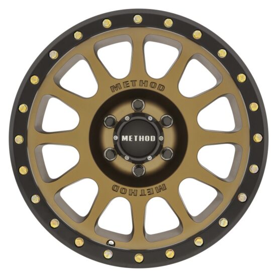 MR305 NV 18x9 0mm Offset 6x135 94mm CB Bronze/Black Street Loc Wheel - Image 2