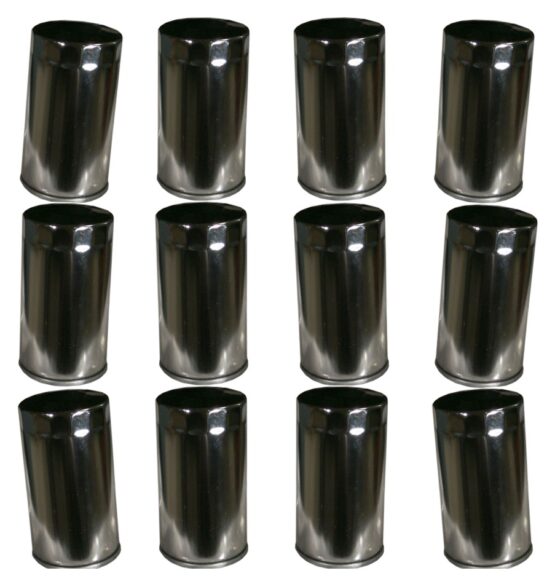 HF173C Oil Filter - Chrome - 12 Pack