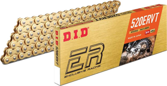 D.I.D 520ERVT 118 Link Gold X-Ring Chain