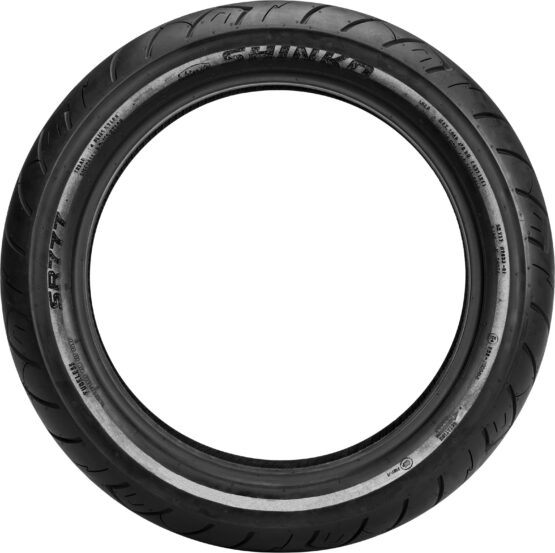 130/90-16 73H Front Tire 777 Cruiser - Heavy Duty "Reflector" Sidewall
