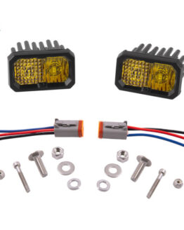 Stage Series 2 In LED Pod Pro - Yellow Driving Standard ABL (Pair)