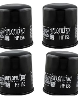 HF156 Oil Filter - Black - 4 Pack