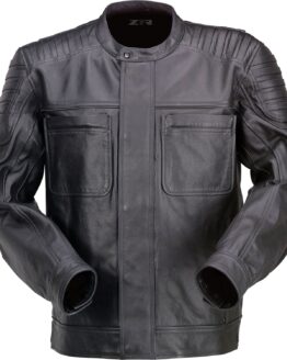 Z1R Widower Leather Jacket Black XL Men's